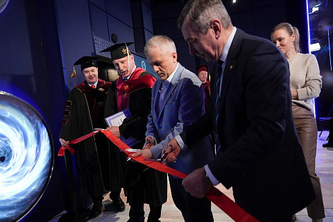 Открытие выставки «Экология космоса»